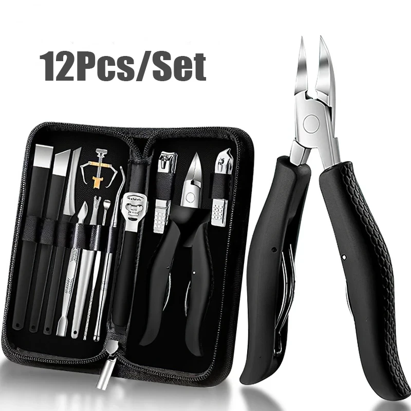 12 Pcs Nail Clippers Set