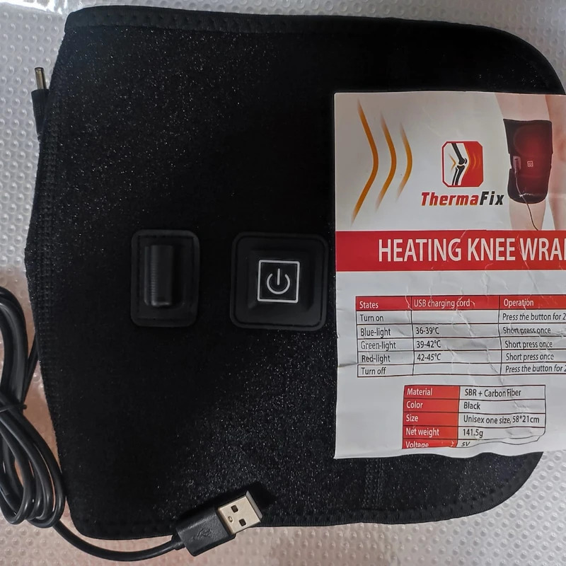 HEATING KNEE WRAP & MASSAGER