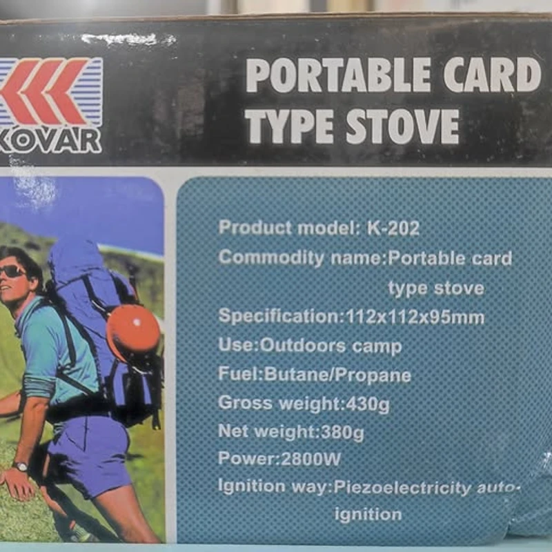 Portable Card Type Stove - Image 4