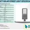 20 WATT SOLAR STREET LIGHT SYSTEM - Image 3