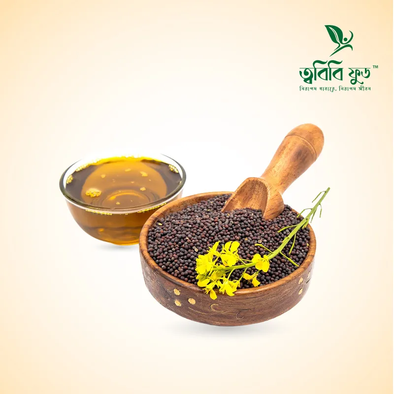 Cold Press Mustard Oil - ঘানি ভাঙ্গা সরিষার তেল (5 liter) - Thumbnail 3