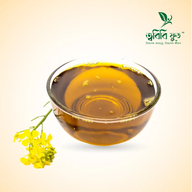 Cold Press Mustard Oil - ঘানি ভাঙ্গা সরিষার তেল (5 liter)