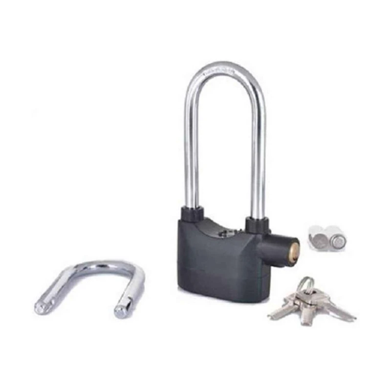 Security Alarm Lock - Black