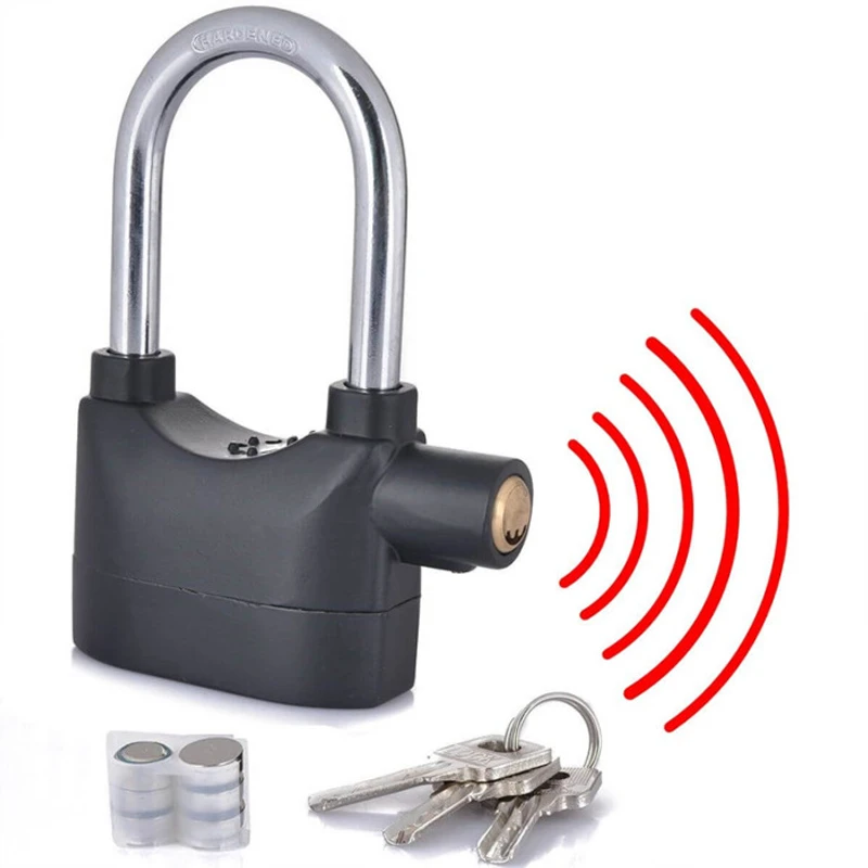 Security Alarm Lock - Black - Image 3