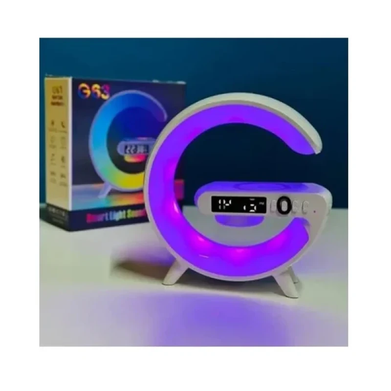 G63 Bluetooth Speaker Atmosphere Light Wireless Charger - Image 3