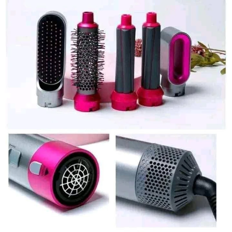 5 in 1 Hair Styler Hair Dryer+Hair Brush+Straightener +Blow Dryer+Curler - Image 4