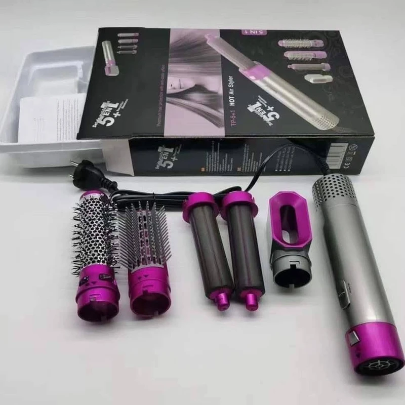 5 in 1 Hair Styler Hair Dryer+Hair Brush+Straightener +Blow Dryer+Curler - Image 6