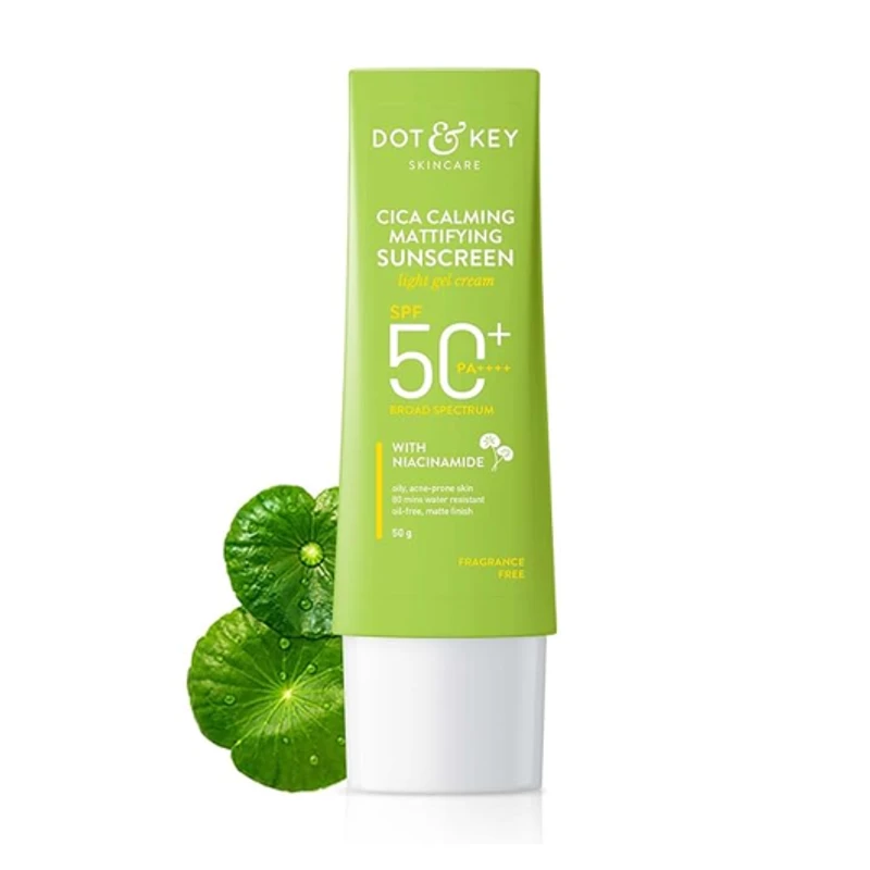 Dot & Key CICA Calming Mattifying Sunscreen SPF 50 PA++++