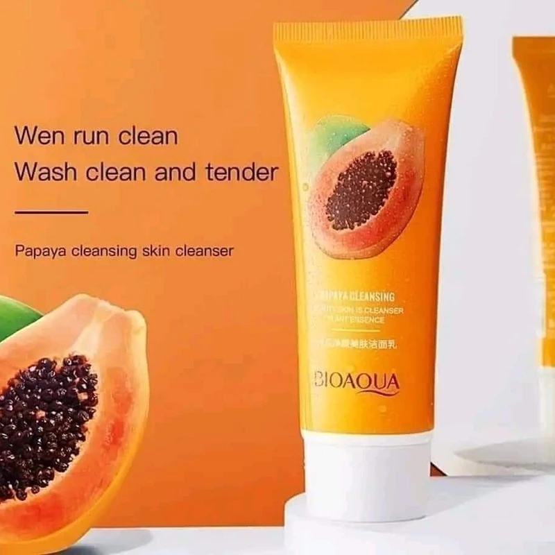 BIOAQUA Papaya Face Wash - Image 4