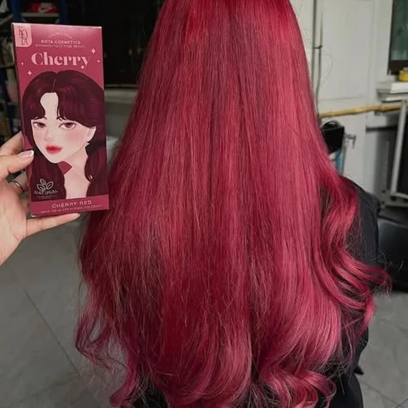 Kota Hair Color Cherry Red - Image 3