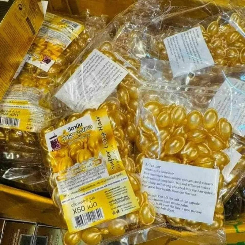 Super Long Hair Capsule Vitami E  Jajoba Oil - Image 3