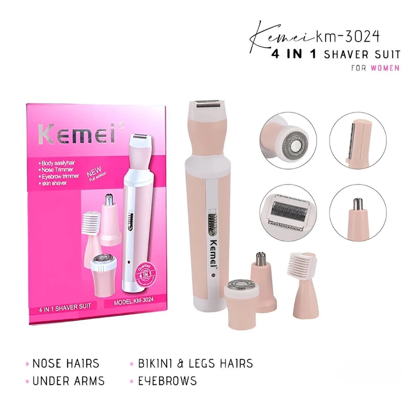 Kemei KM-3024 4-in-1 Shaver Suit