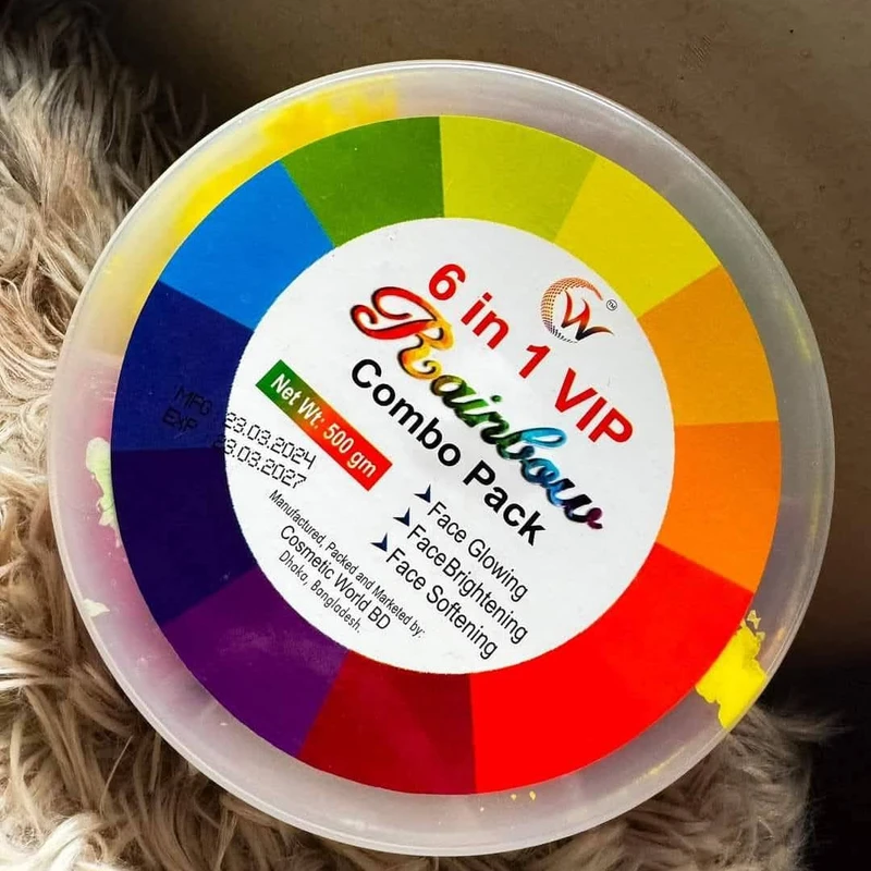 6 in 1 Vip Rainbow Combo Pack