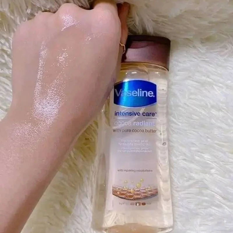 Vaseline Intensive Care Body Gel Oil, Cocoa Radiant