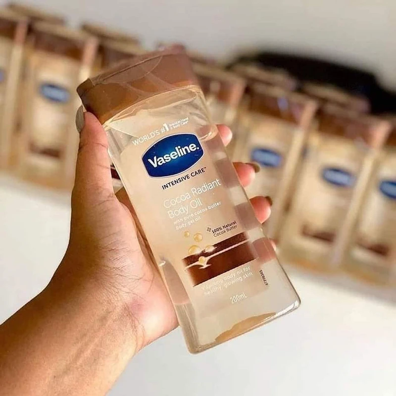 Vaseline Intensive Care Body Gel Oil, Cocoa Radiant - Image 3