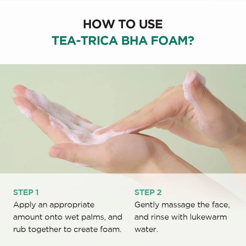 SKIN1004 Madagascar Centella Tea-Trica Bha Foam 125ml - Image 4