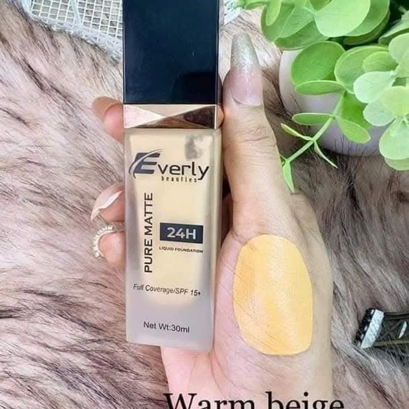Everly Beauties Pure Matte 24H Foundation - Image 3