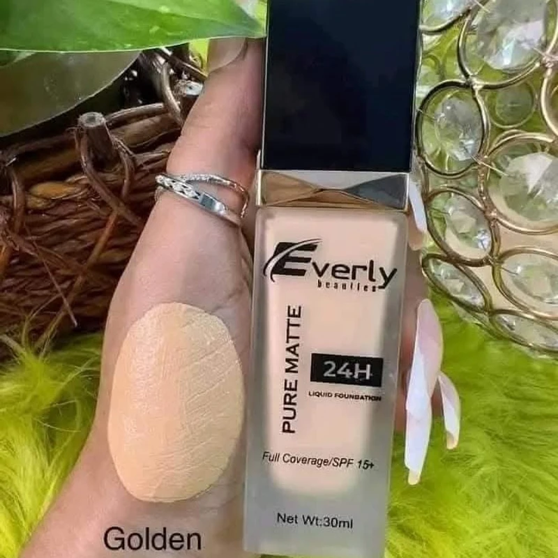 Everly Beauties Pure Matte 24H Foundation - Image 4