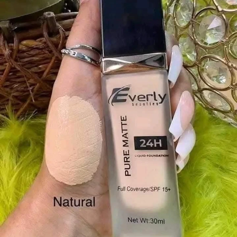 Everly Beauties Pure Matte 24H Foundation - Image 5