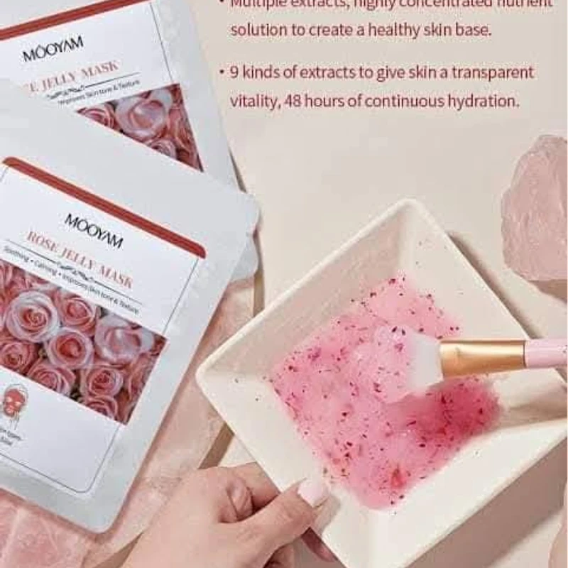 Mooyam Rose Jelly Mask