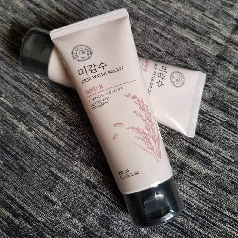 The Face Shop Rice Water Bright Foaming Face Wash - Image 5