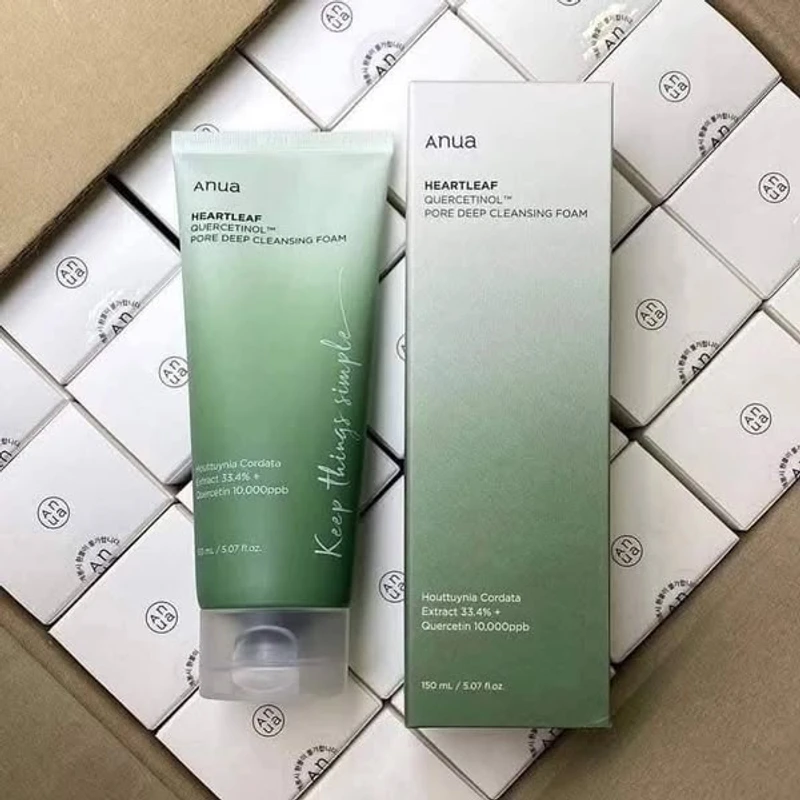 Anua Heartleaf Quercetinol Pore Deep Cleansing Foam 150ml