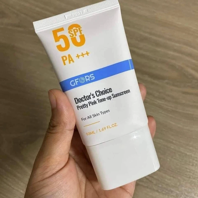 GFORS DOCTOR'S CHOICE PRETTY PINK TONE-UP SUNSCREEN 50ML