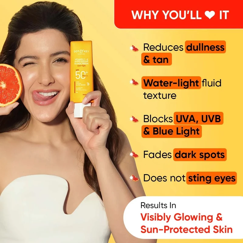 Dot & Key Vitamin C + E Sunscreen SPF 50+ PA++++ - Image 4