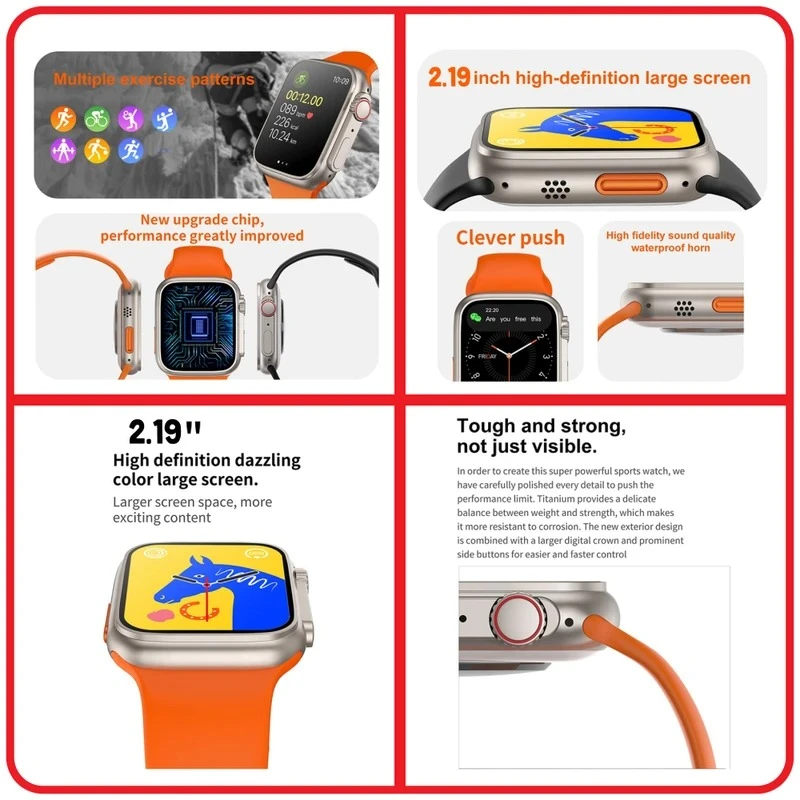 T900 Ultra 2 BIG Smart Watch Original