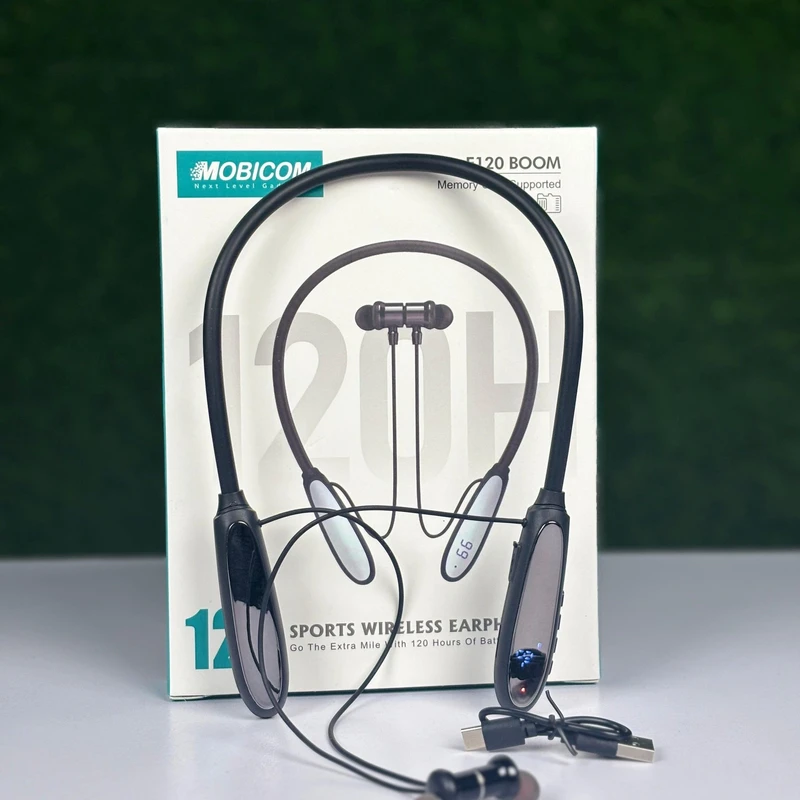 Mobicom E120 Boom Bluetooth Neckband 120Hr