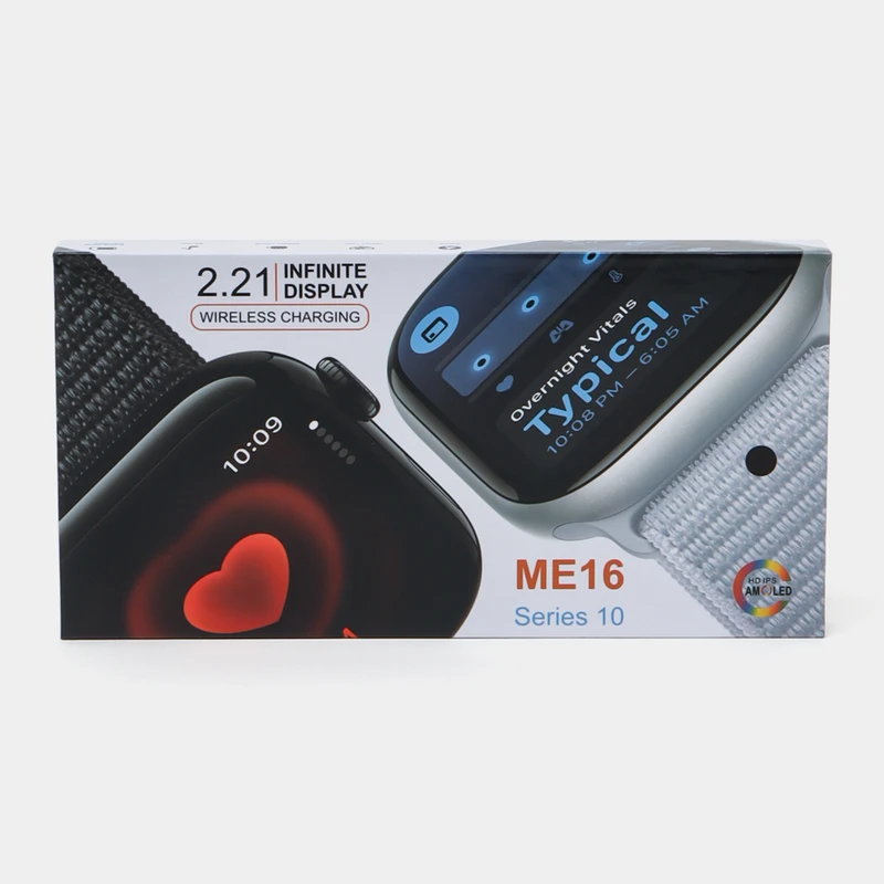 ME16 Series 10 Smartwatch - AMOLED Display with Dynamic Island Golden Color watch - Thumbnail 4