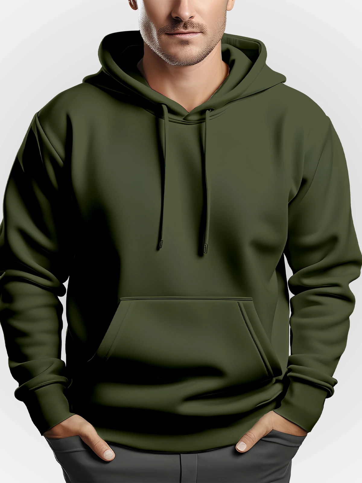 Hoodie Olive