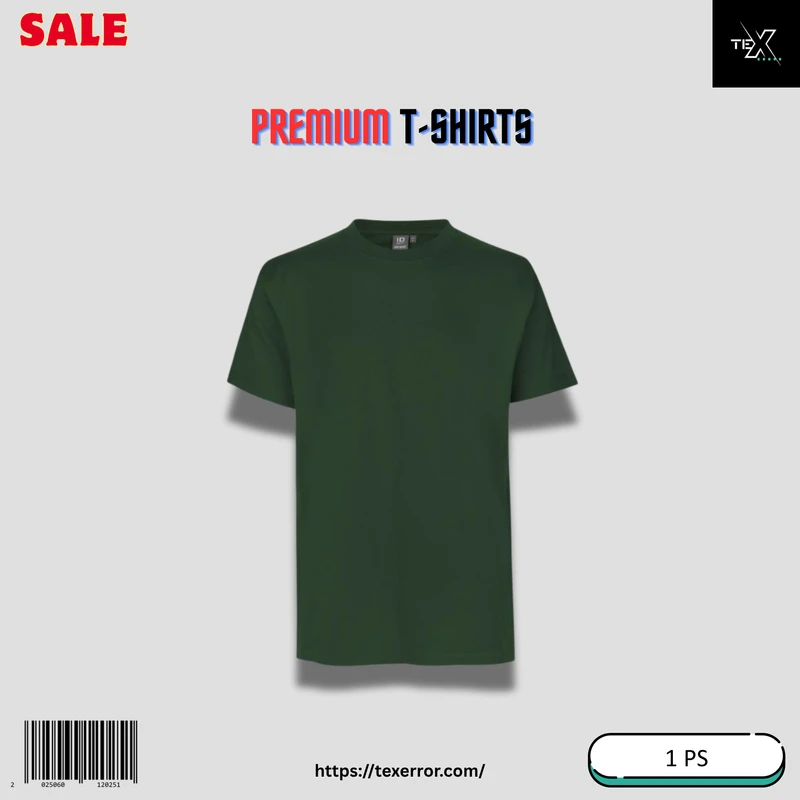 Men's Premium Basic T-shirt : Green
