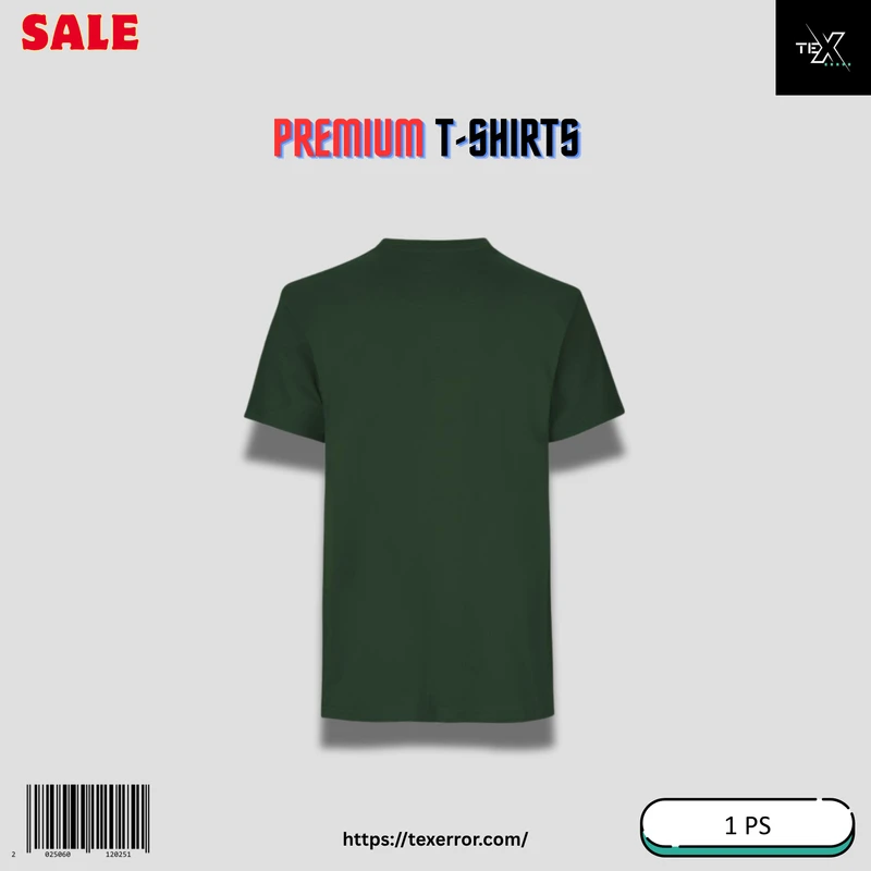 Men's Premium Basic T-shirt : Green