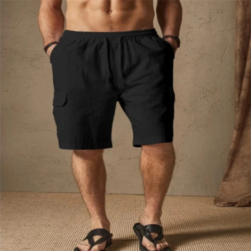 Summer Comfortable 5 Pocket Cotton Shorts For Men