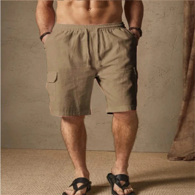 Summer Comfortable 5 Pocket Cotton Shorts For Men