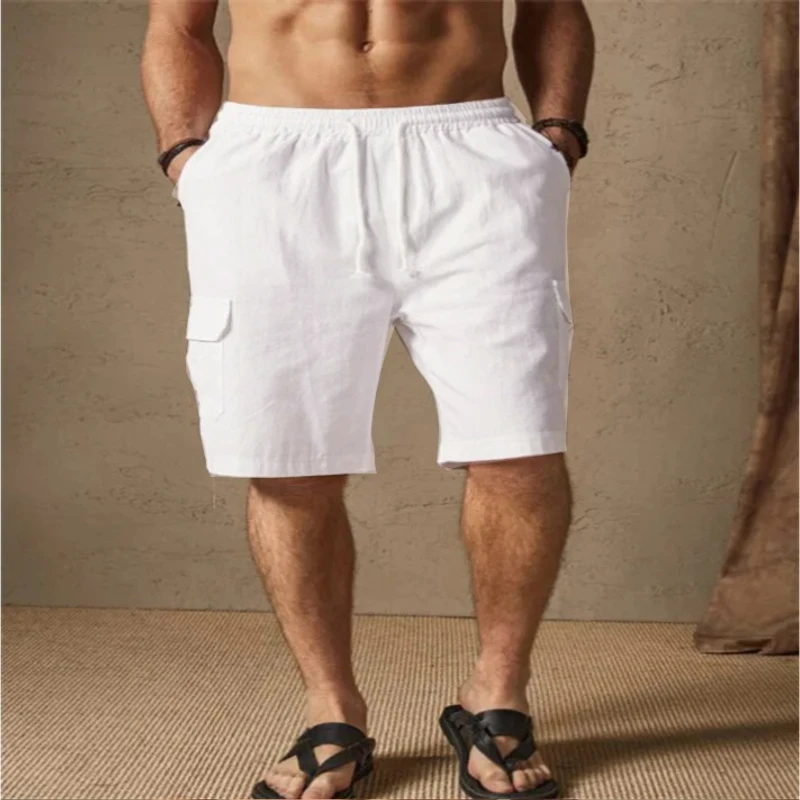 Summer Comfortable 5 Pocket Cotton Shorts For Men