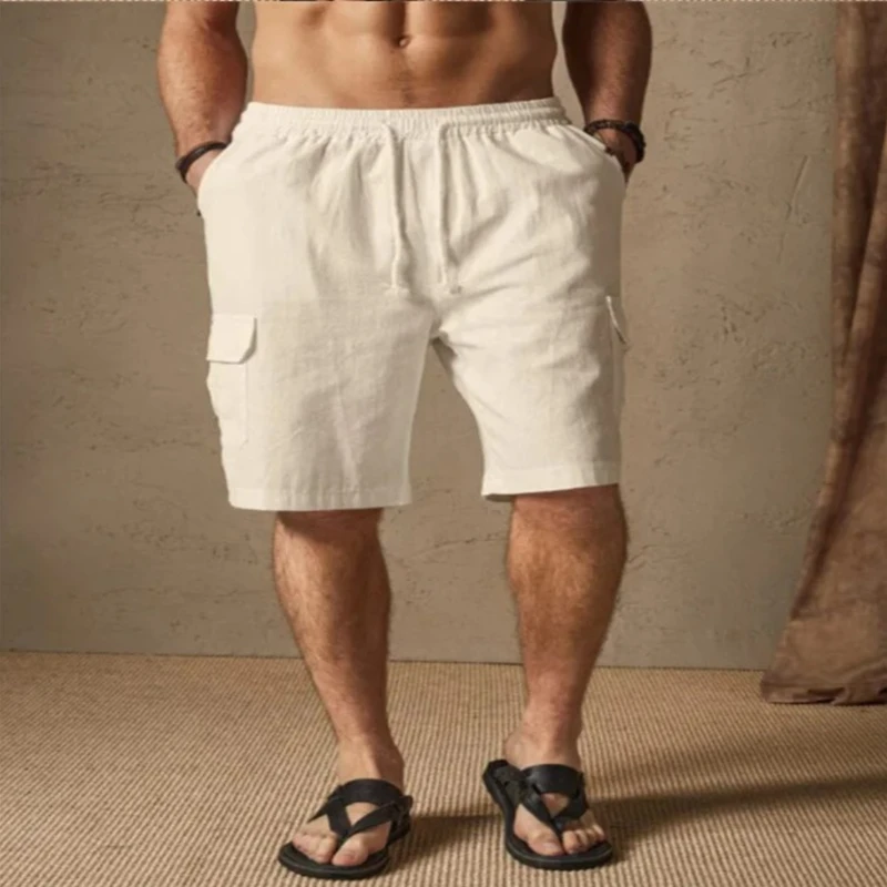 Summer Comfortable 5 Pocket Cotton Shorts For Men