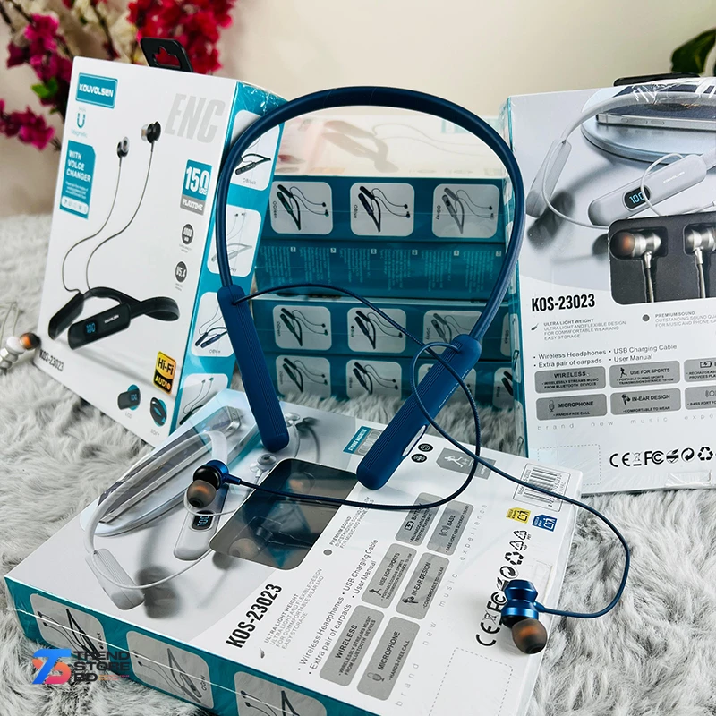 150 Hours Neckband Wireless Earphones | KOS 23023 - Image 5