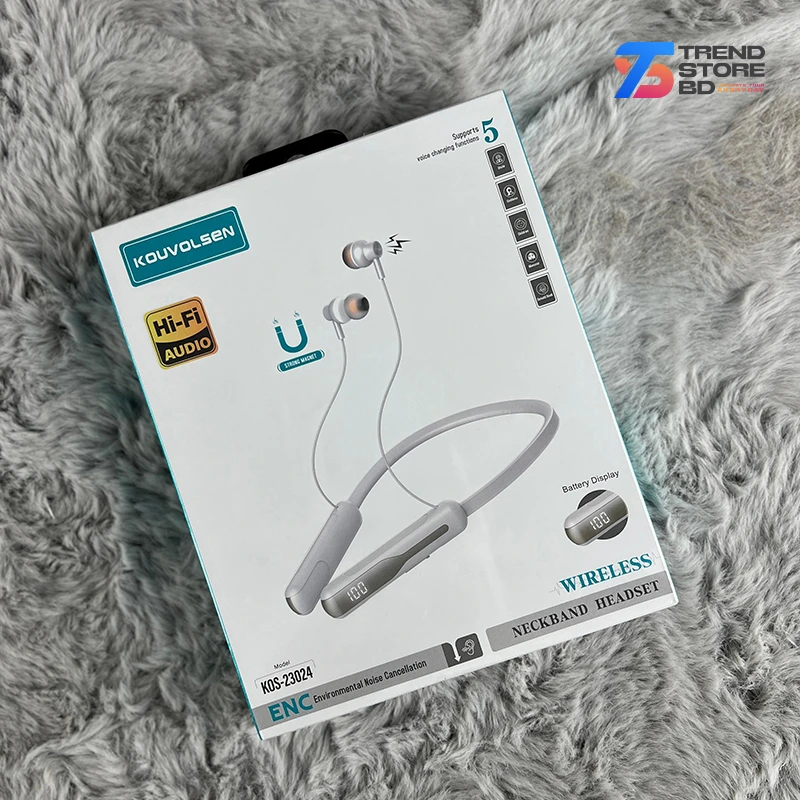 150 Hours Wireless Neckband | KOS 23024 - Image 9