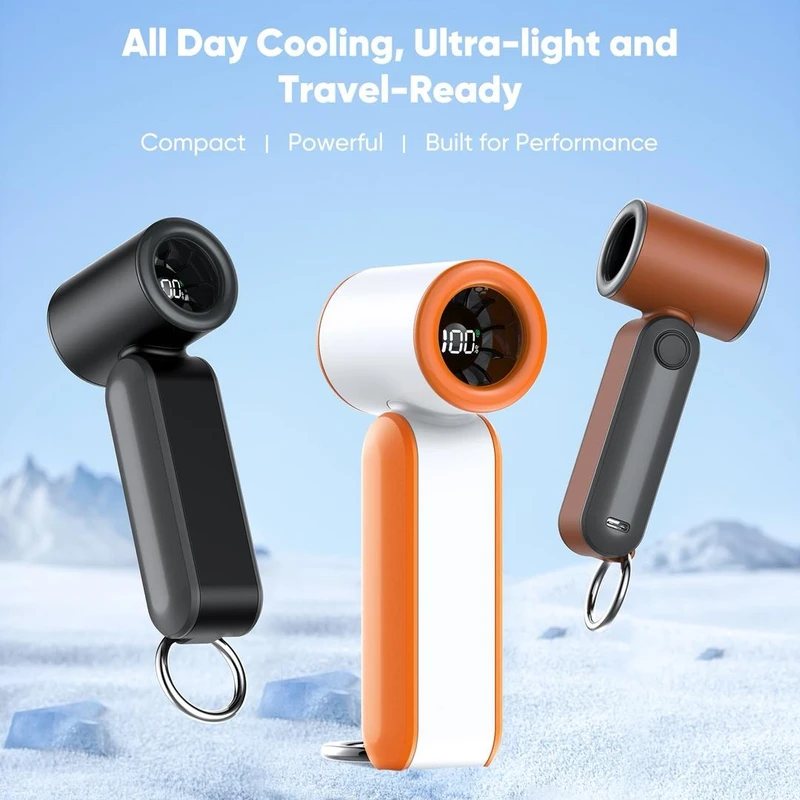 Mini Rechargeable Handheld Cooling Fan
