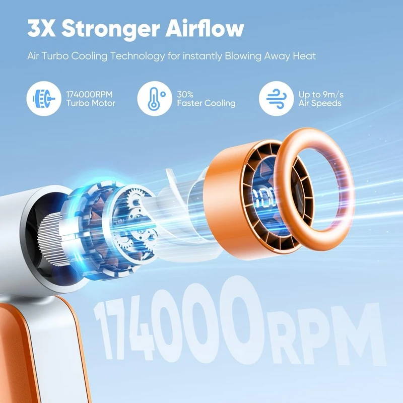 Mini Rechargeable Handheld Cooling Fan - Image 5