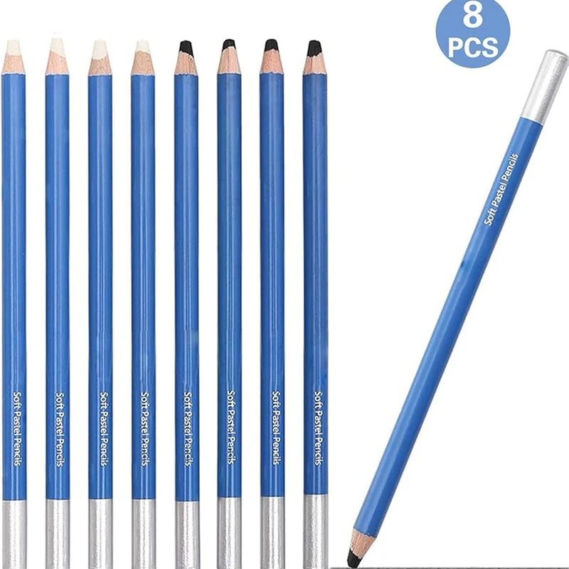 Worison Soft Pastels Pencil Set 8Pcs