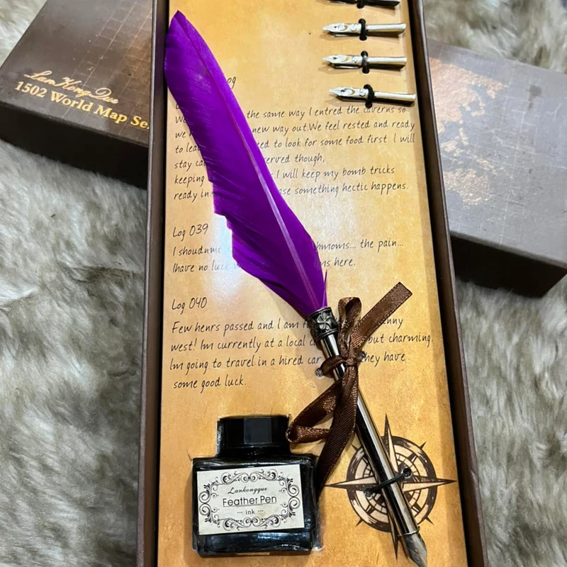 Elegant Calligraphy Pen Gift Box