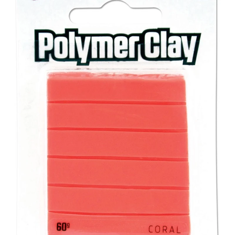 Coral Polymer Clay