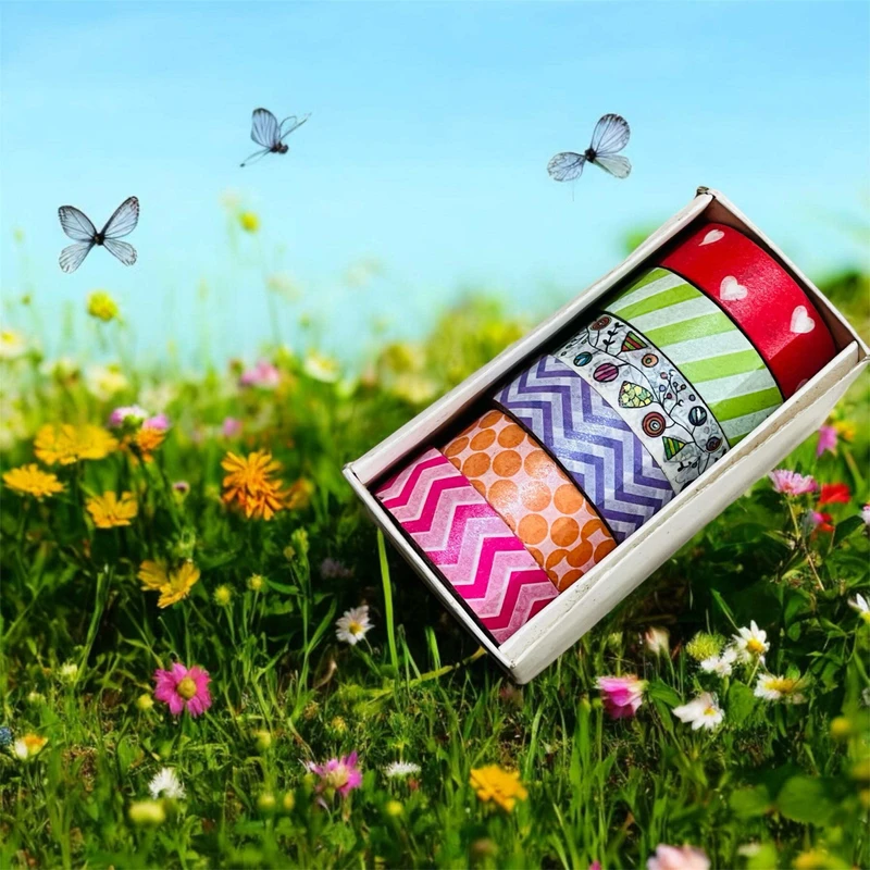 Washi Tape Set 6pcx Box