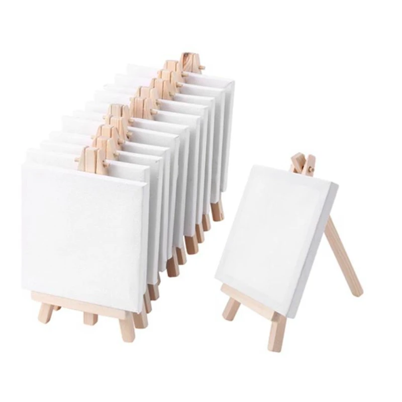 Mini Canvas with easel Set