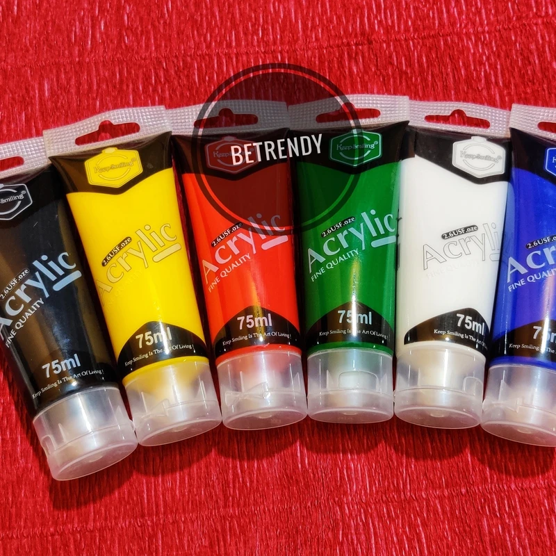 Keep Smiling Acrylic Set 6*75ML