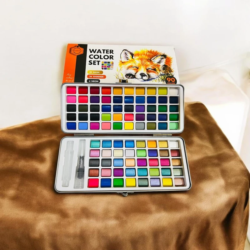 Keep Smiling 90 Shades Watercolor Box