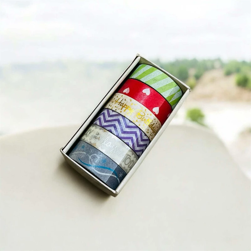 Washi Tape Set -3 6pcx